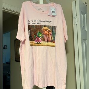 Disney Rapunzel Pink T-Shirt NWT